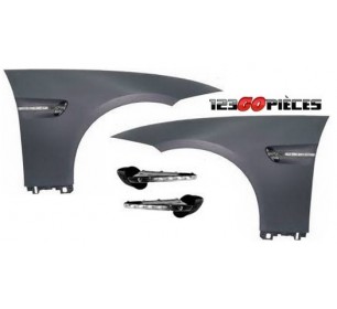 Kit ailes avants Design M3 Sport BMW série 3 E92 coupé + E93 cabriolet  - GO1216706+7