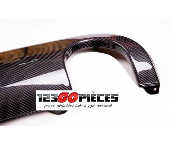 Diffuseur valence carbone double sorties pour Audi TT 8N 19982006 219