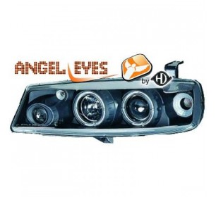 Paire de phares Angel eyes noir pour Opel CALIBRA 1990-1997 - GO1830380