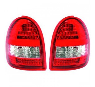 Paire de feux AR design à LED, rouge-blanc pour Opel CORSA B 1993-2000 - GO1812995