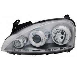 Phare gauche H7+H7 [Montage ZKW] Opel CORSA C 2004-2006 - GO1813281