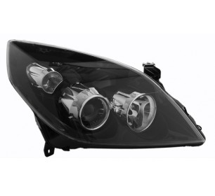 Phare Droit (passager) H1+H7 noir Opel VECTRA (GTS) 2005-2008 - GO1825986