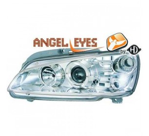 Paire de phares design, chrome pour Peugeot 106 1996-2004 - GO4210380
