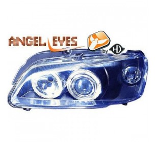 Paire de phares design, noir pour Peugeot 106 1996-2004 - GO4210680