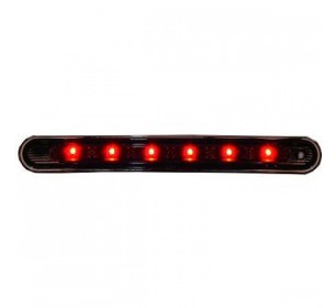 3eme feux stop LED, noir pour Peugeot 207 05/2006->> - GO4226394