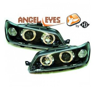 Paire de phares design, noir pour Peugeot 306 1993-1997 - GO4232880