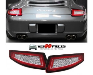 paire de feux arrières LED pour Porsche 911 997 07/2004 - 2008