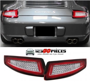 paire de feux arrières LED pour Porsche 911 997 07/2004 - 2008 - GO27897