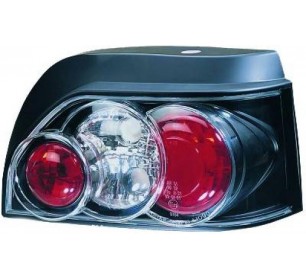 Paire de feux design cristal/noir pour Renault CLIO 1990-1998 - GO4412195