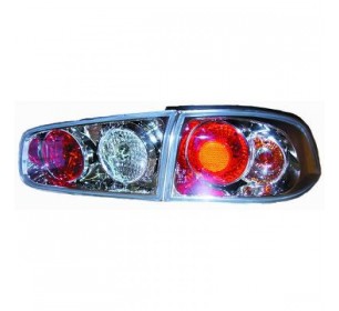 paire de feux Arrières cristal/chrome pour Renault LAGUNA 2001-2005 - GO4473095