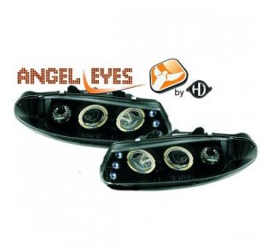 Paire de phares design, noir pour Rover 200 1995-2000 - GO7020380