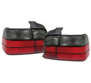 feux arrière rouge/noir BMW serie 3 E36 1990-1999 coupé cabriolet - GO1213097