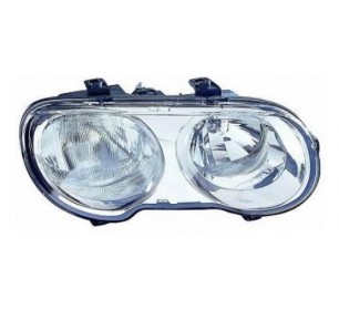 Phare avant droit H7+H1 (fond chrome) Rover 25 1999-2004 - GO7021080