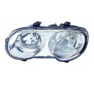 Phare avant gauche H7+H1 (fond chrome) Rover 25 1999-2004 - GO7021081