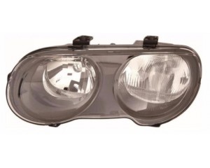 Phare Gauche H7+H1 fond noir pour Rover 25 1999-2004