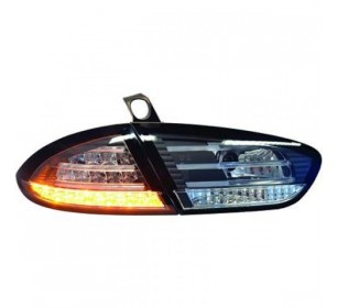 paire de feux à LED, cristal/noir pour Seat LEON 2009-2012 - GO7432992