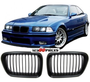 grilles de calandre design M3 noir mat BMW serie 3 E36 1996-1999 - GO1213640