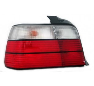 Feu arrière gauche rouge - blanc [check control] BMW E36 berline 1991-1999 - GO2100533