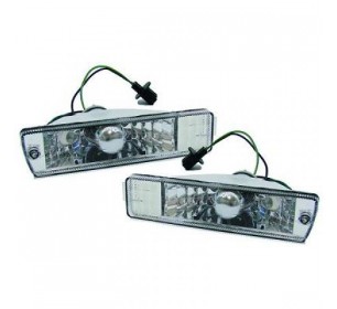 Paire de feux clignotants cristal chrome Volkswagen GOLF 1 1984-1991 - GO2211275