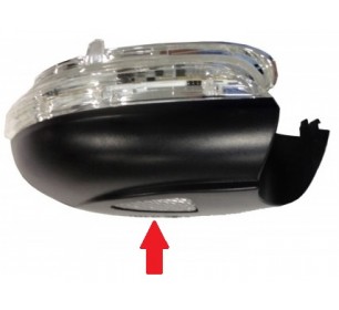rétroviseur droit partie inférieure + clignotant + courtoisie VW GOLF 6 2008-2012 - GO2215126