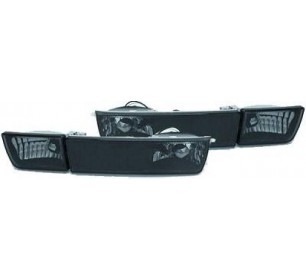 Paire de feux anti-brouillard design, noir pour Volkswagen GOLF III 1991-1997 - GO2212788