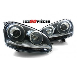 paire de phares avants H7+H7, desing GTI Volkswagen GOLF 5 2003-2008 - GO2214980