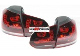 feux arrières LED rouge/blanc Look GTI/GTD Volkswagen GOLF 6 2008-2012 - GO2215495