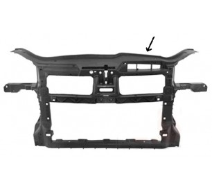 Face avant (simple entrée d'air) Volkswagen GOLF 5 GT + GTI 2003-2008 - GO2214005