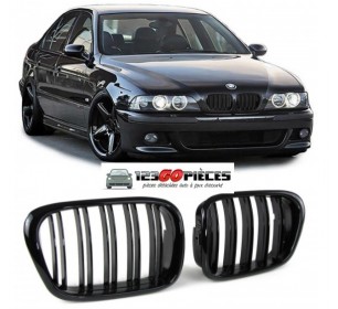 grilles de calandres noir brillant design sport M BMW serie 5 E39 1995-2003 - GO1223440