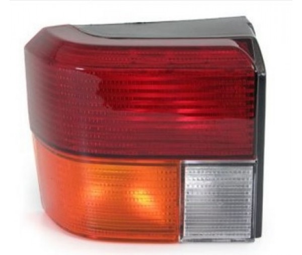 2 Feux Arrière LED Pour VW Transporter T5 (2003-2015) - Double Porte Arrière - 12V, Rouge