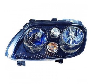 Phare Gauche H7+H7 noir pour Volkswagen TOURAN 2003-2006 - GO2295087