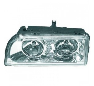 Paire de phares ANGEL EYES à LED, cristal/chrome pour Volvo 850 1992-1996 - GO7621280