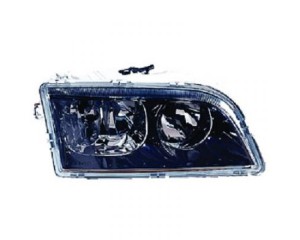 Phare gauche H7+H7 noir pour Volvo S40 + V40 1996-05/2000