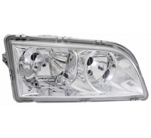 Phare Droit, H7+H7 chrome pour Volvo S40/V40 2000-2002 - GO7613280