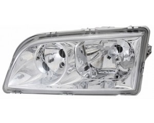 Phare Gauche H7+H7 chrome pour Volvo S40/V40 2000-2002