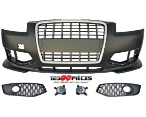 Pare-chocs avant ABS Look S3 à peindre Audi A3 2005-2008