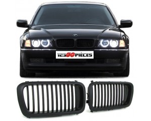 grilles de calandre Noire Mat Bmw E38 série 7 1995-2002