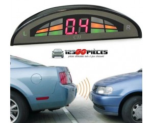 kit radars de recul voiture aide au stationnement avec affichage LED