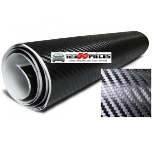 Film carbone 3D covering auto adhésif thermoformable 150 x 30 cm - GO15954