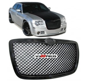 calandre design noire look Bentley pour Chrysler 300c 2004-2011 - GO19988 