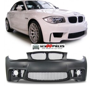 Pare-chocs avant design sport 1M à peindre BMW série 1 E82 / E88 2004-2011 - GO1280451