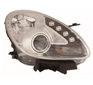 Phare avant droit H7+H1 [Chrome] ALFA GIULIETTA du 04/2010 au 03/2016 - GO3042080