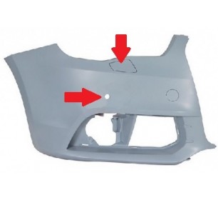 pare chocs avant droit (radars + Xenon) Audi A1 2010-2014 - GO1080052