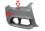 pare chocs avant gauche (radars + Xenon) Audi A1 2010-2014 - GO1080053