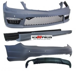 Kit carrosserie look C63 AMG Mercedes Classe C (W204) 2011-2014 - GO1672750