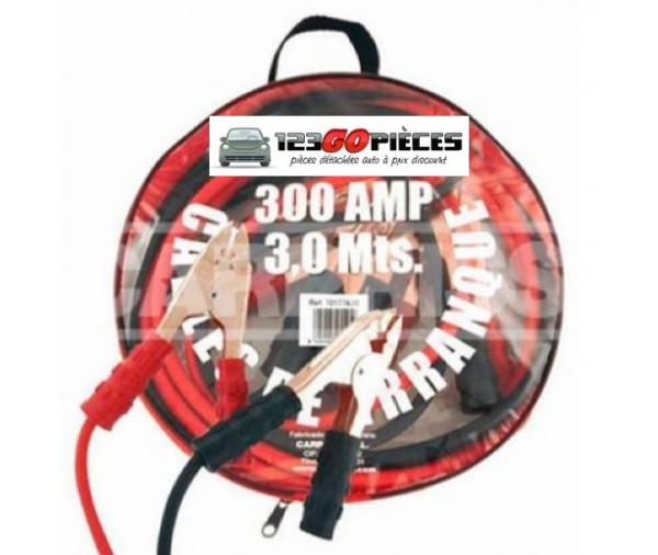 Cable de démarrage 300 AMPERES pour batterie de voiture