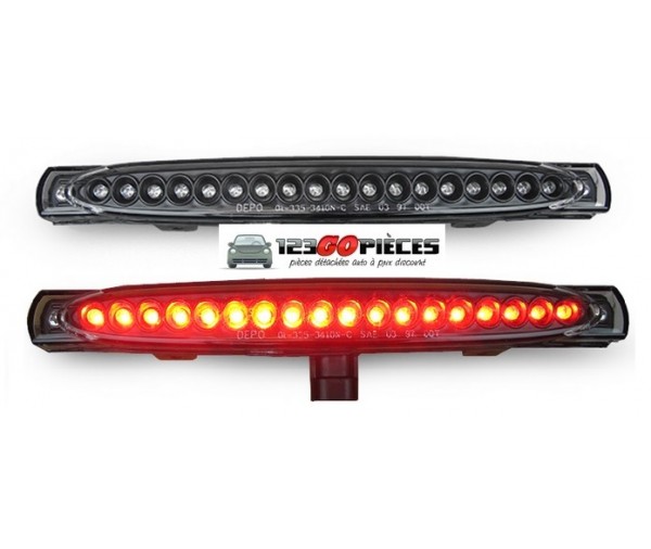 Feu Stop Arrière LED Fumé Pour Chevrolet Silverado/GMC Sierra 1999-2007 - 3ème Feu De Hayon, Plug & Play