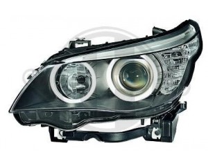 Phare gauche H7+H7 (conducteur) BMW serie 5 E60 + E61 2007-2010