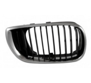 Grille de calandre droite, noir-chrome BMW E46 serie 3 coupé + cabrio 1998-2003 - GO1214240