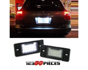 Feux LED éclairage plaque immatriculation Porsche Cayenne + VW Tourareg 2002-2010